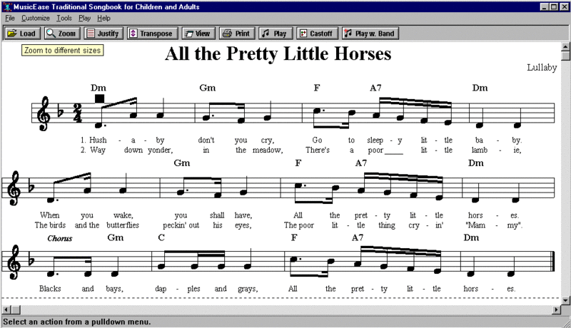 MusicEase Traditional Songbook for Children and Adults Screenshot